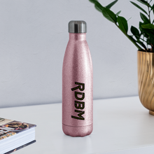 Load image into Gallery viewer, Insulated Stainless Steel Water Bottle - pink glitter
