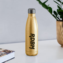 Load image into Gallery viewer, Insulated Stainless Steel Water Bottle - gold glitter
