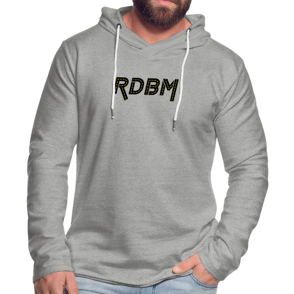 Unisex Lightweight Terry Hoodie - heather gray