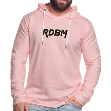 Load image into Gallery viewer, Unisex Lightweight Terry Hoodie - cream heather pink
