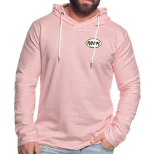 Load image into Gallery viewer, Unisex Lightweight Terry Hoodie - cream heather pink
