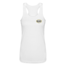 Load image into Gallery viewer, Women’s Performance Racerback Tank Top - white
