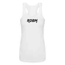 Load image into Gallery viewer, Women’s Performance Racerback Tank Top - white
