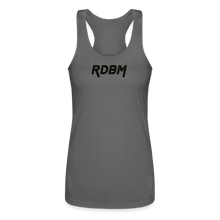 Load image into Gallery viewer, Women’s Performance Racerback Tank Top - charcoal
